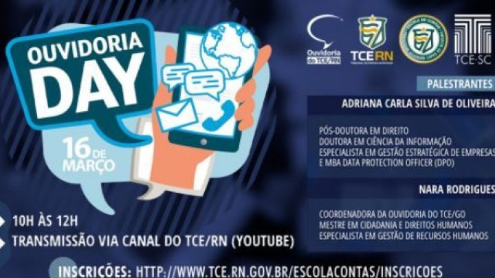Neste Dia do Ouvidor, o MPC-SC convida para o Ouvidoria Day